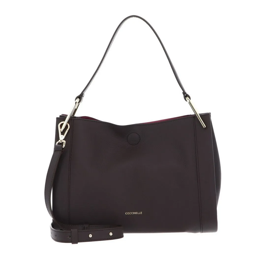 COCCINELLE Schultertasche Wallace, aus echtem Rindsleder