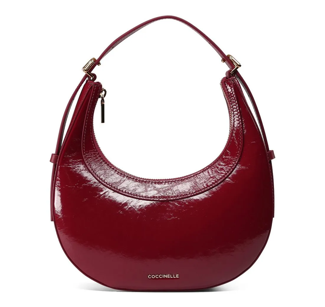COCCINELLE Schultertasche Whisper, Leder