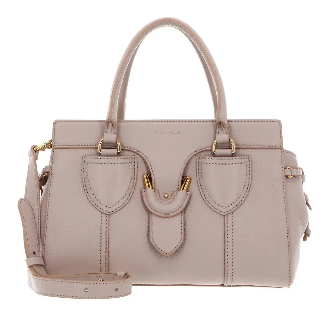 COCCINELLE Umhängetasche Handbag Grained Leather, aus echtem Rindsleder