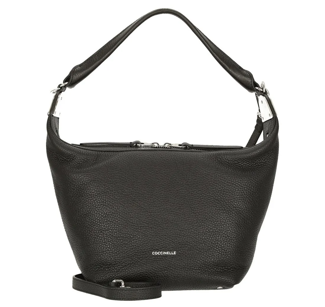 COCCINELLE Umhängetasche Mintha - Schultertasche 18.5 cm (noir)