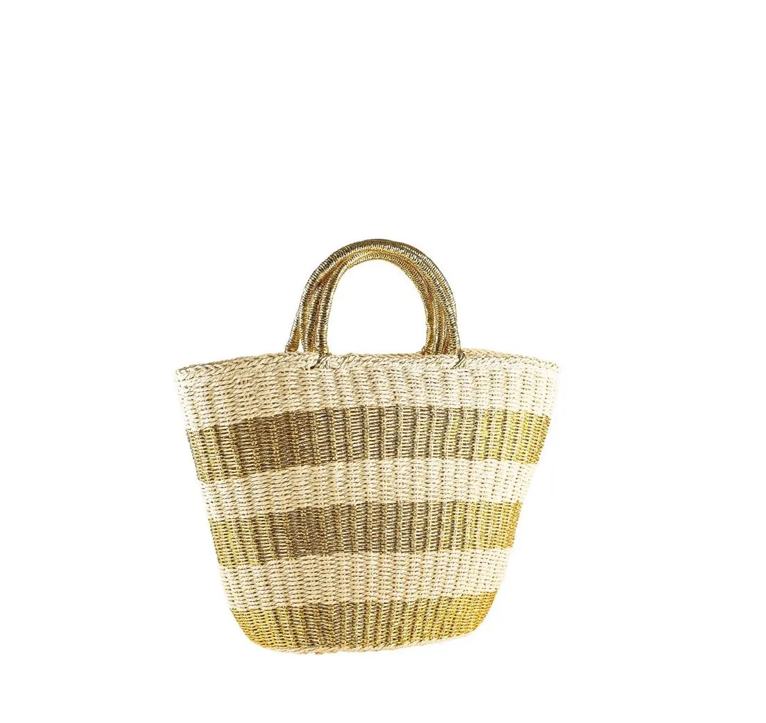 COLLEZIONE ALESSANDRO Schultertasche Aurel, mit goldenen Akzenten und XXL-Henkel