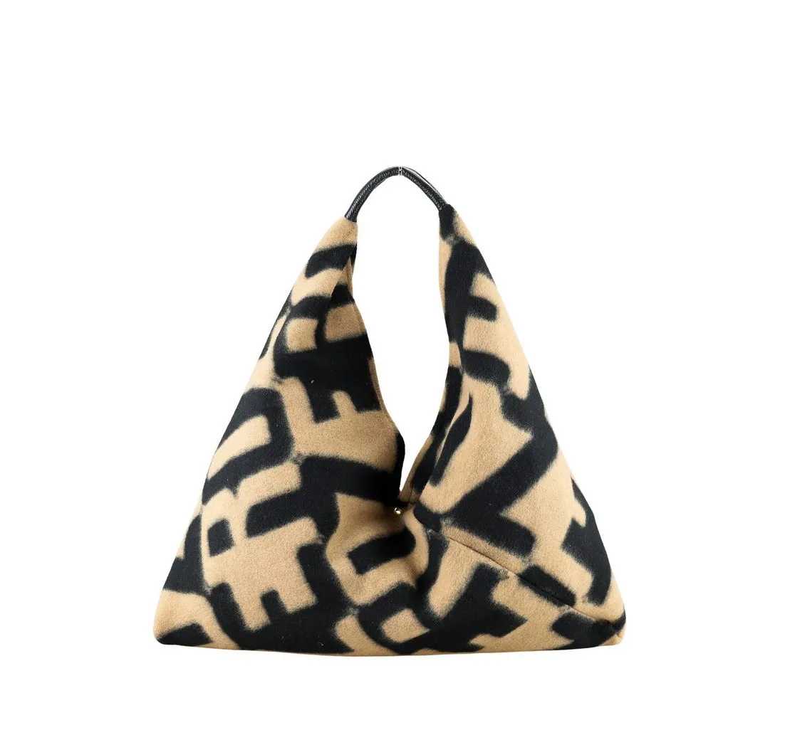 COLLEZIONE ALESSANDRO Schultertasche Fashionista, Dicke Stofftasche, Made in Italy