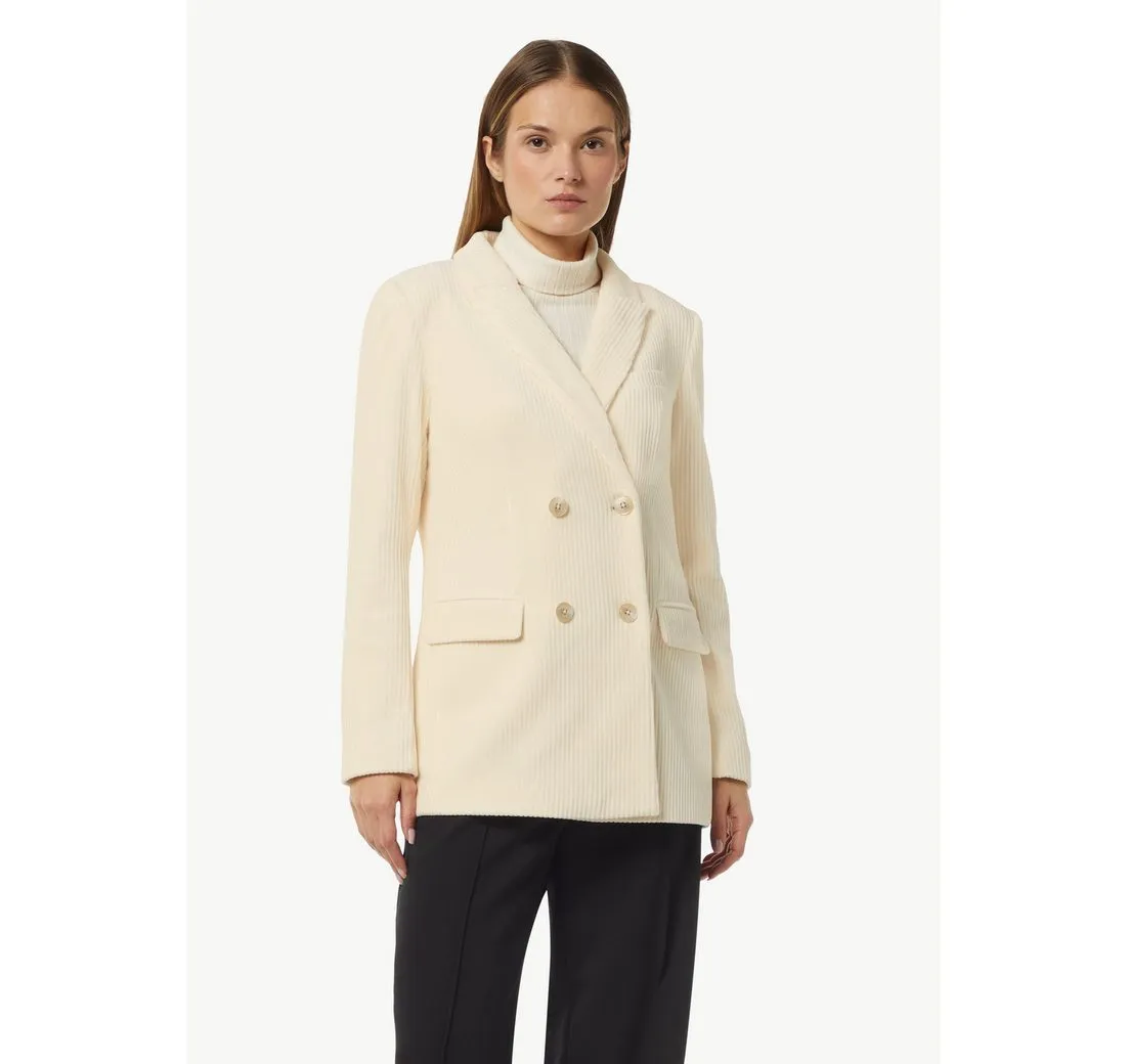 COMMA CASUAL IDENTITY Blusenblazer Doppelreihiger Cord-Blazer