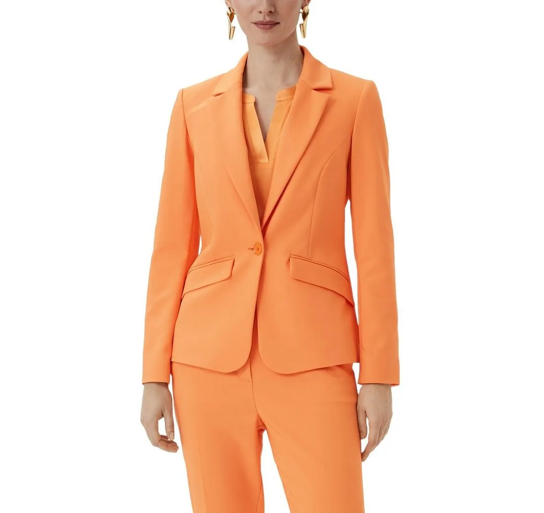 COMMA Jackenblazer mit Pattentaschen und mit Stretch