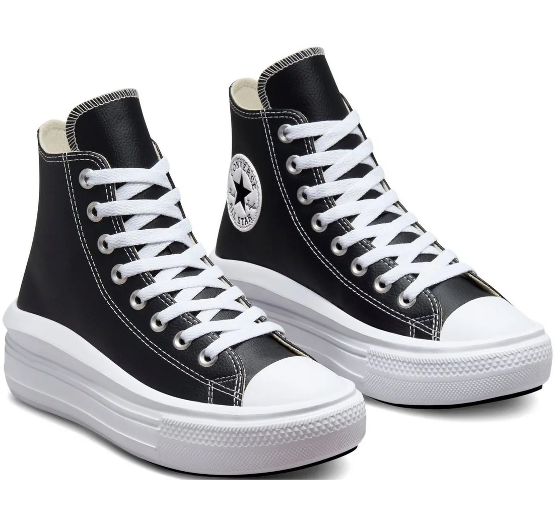 CONVERSE CHUCK TAYLOR ALL STAR MOVE PLATFORM LEATHER Sneaker