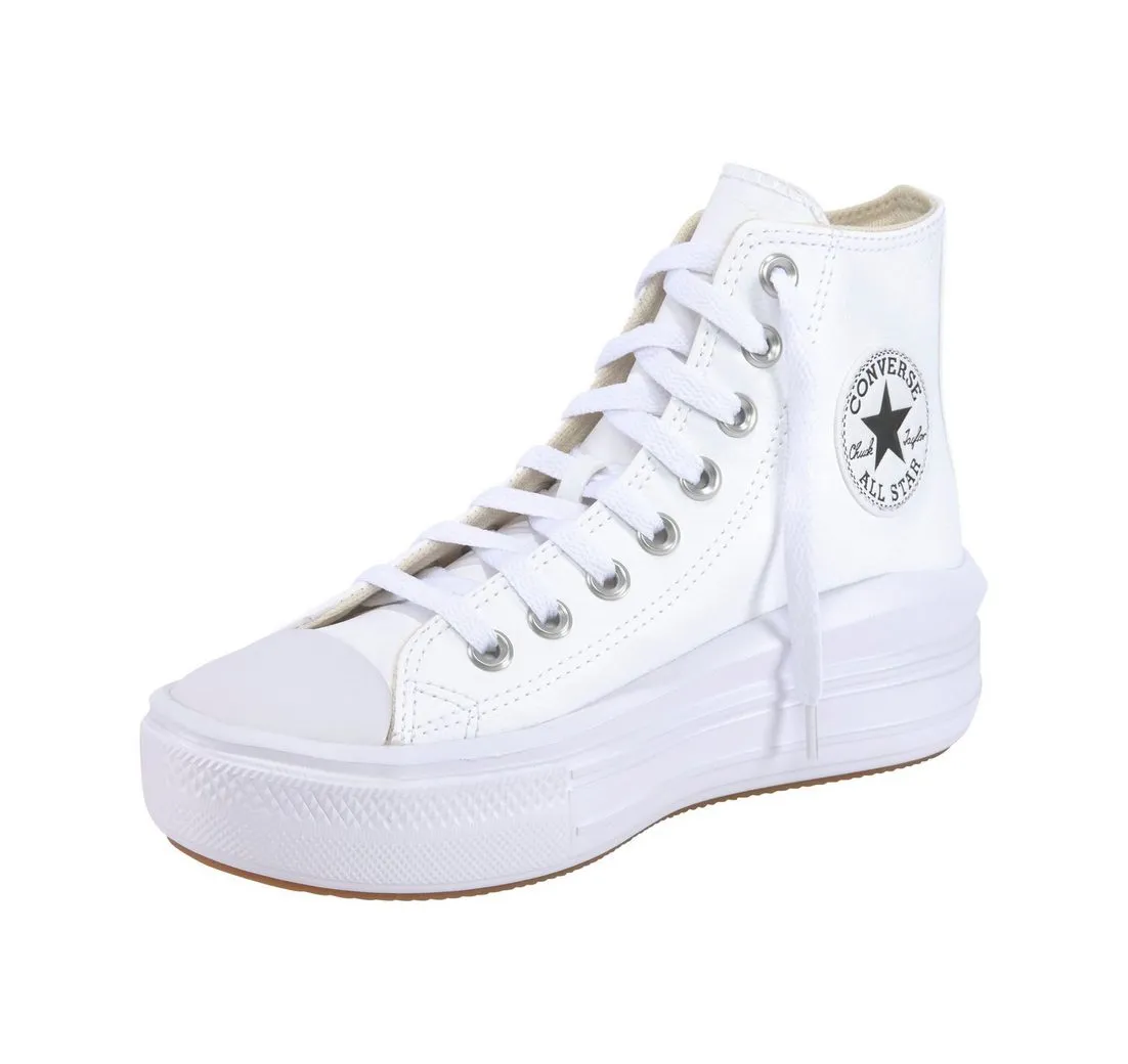 CONVERSE CHUCK TAYLOR ALL STAR MOVE PLATFORM LEATHER Sneaker