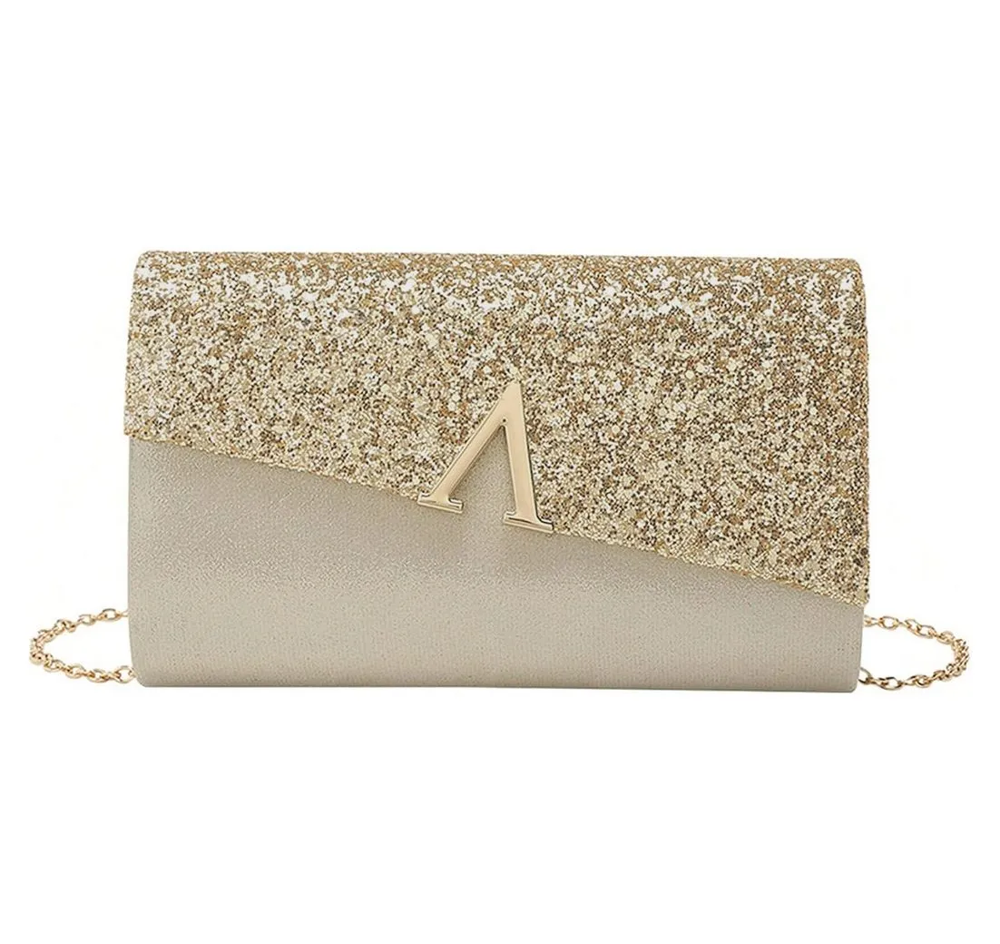 Coonoor Abendtasche Elegante Clutch für Damen, stilvolle Abendtasche, Umschlag-Handtasche, ideal für Partys, Bälle, Hochzeiten und formelle Anlässe
