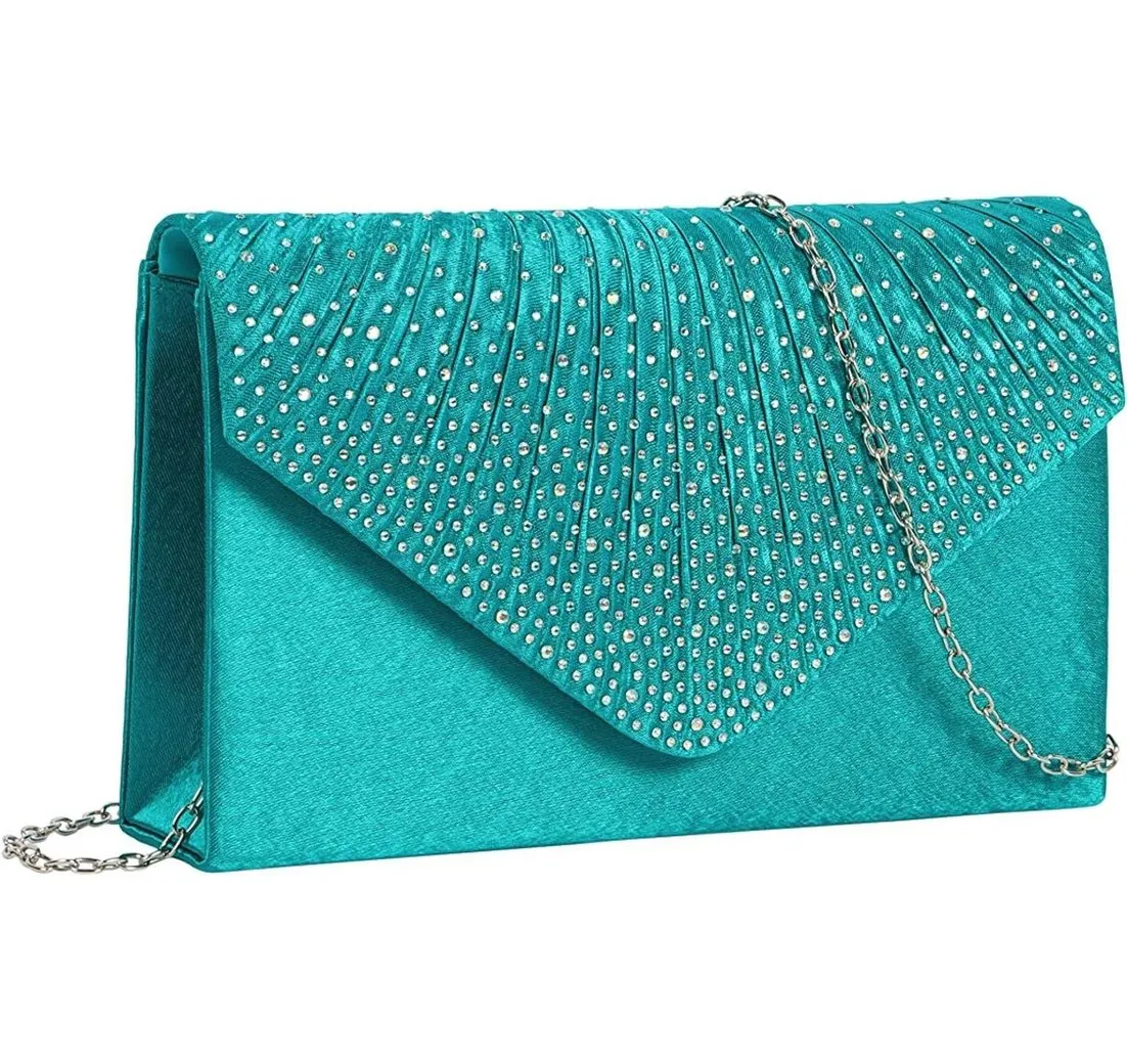 Coonoor Abendtasche Frauen Glitter Umschlag Clutch Tasche