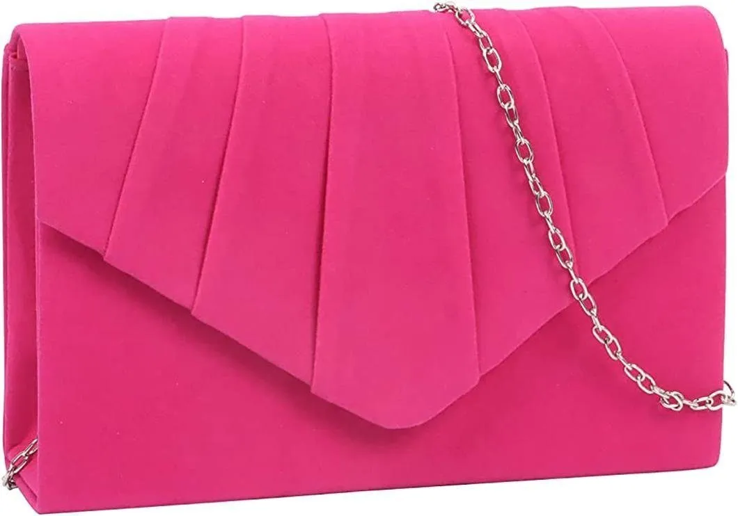 Coonoor Abendtasche Umschlag Abend Clutch Bag, mit abnehmbarer Kette