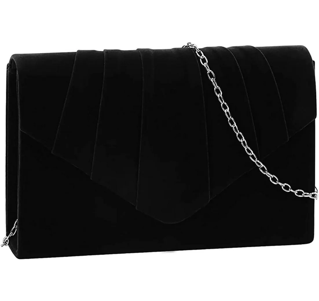 Coonoor Abendtasche Umschlag Abend Clutch Bag, mit abnehmbarer Kette