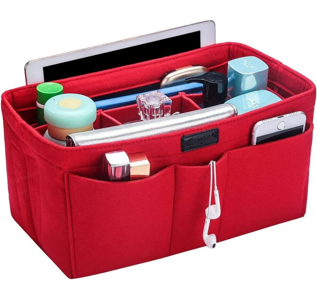 Coonoor Handtasche Handtaschen Organizer Taschenorganizer mit Fächer