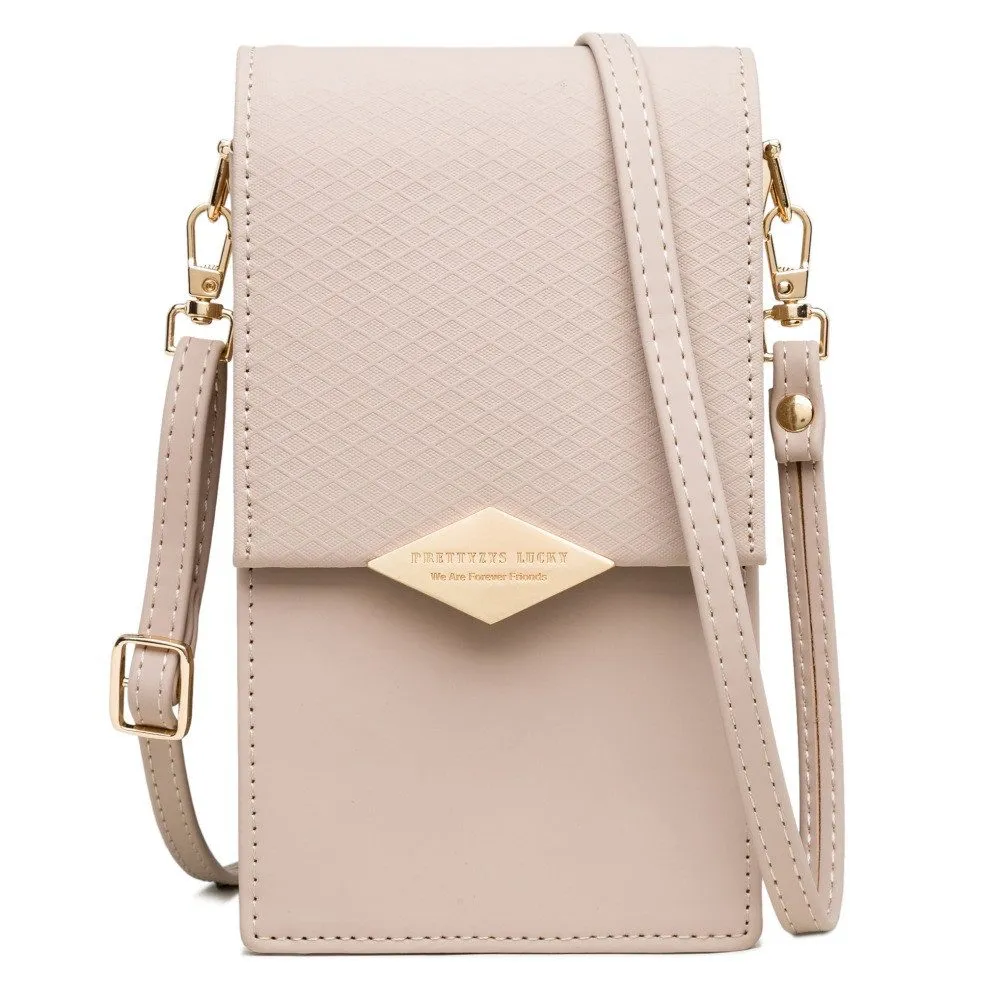 Coonoor Handtasche Handytasche zum Umhängen,Große Kapazität Handy Umhängetasche, Handytasche mit Geldbörse zum Umhängen Mit abnehmbarer Schultergur