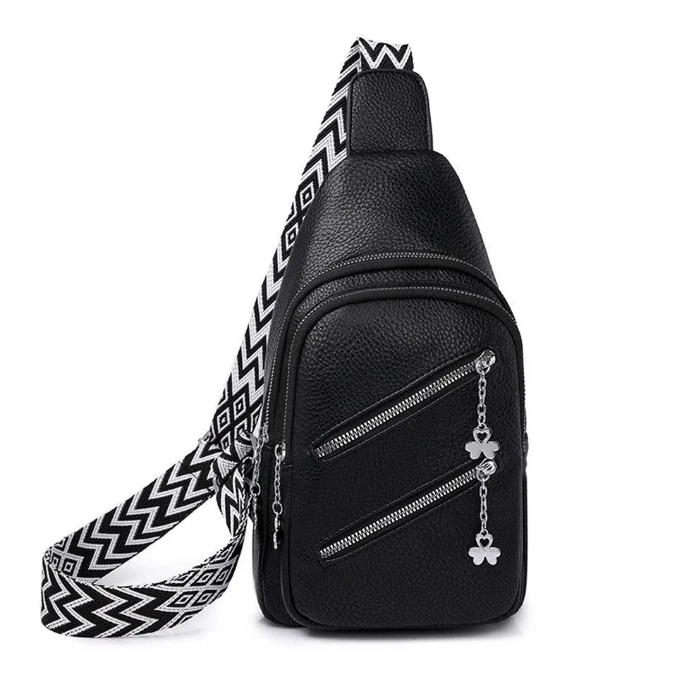 Coonoor Schultertasche Brusttasche Damen Sling-Tasche Klein Crossbody, Umhängetasche Wasserfest Für Wandern Outdoor Sports Reise