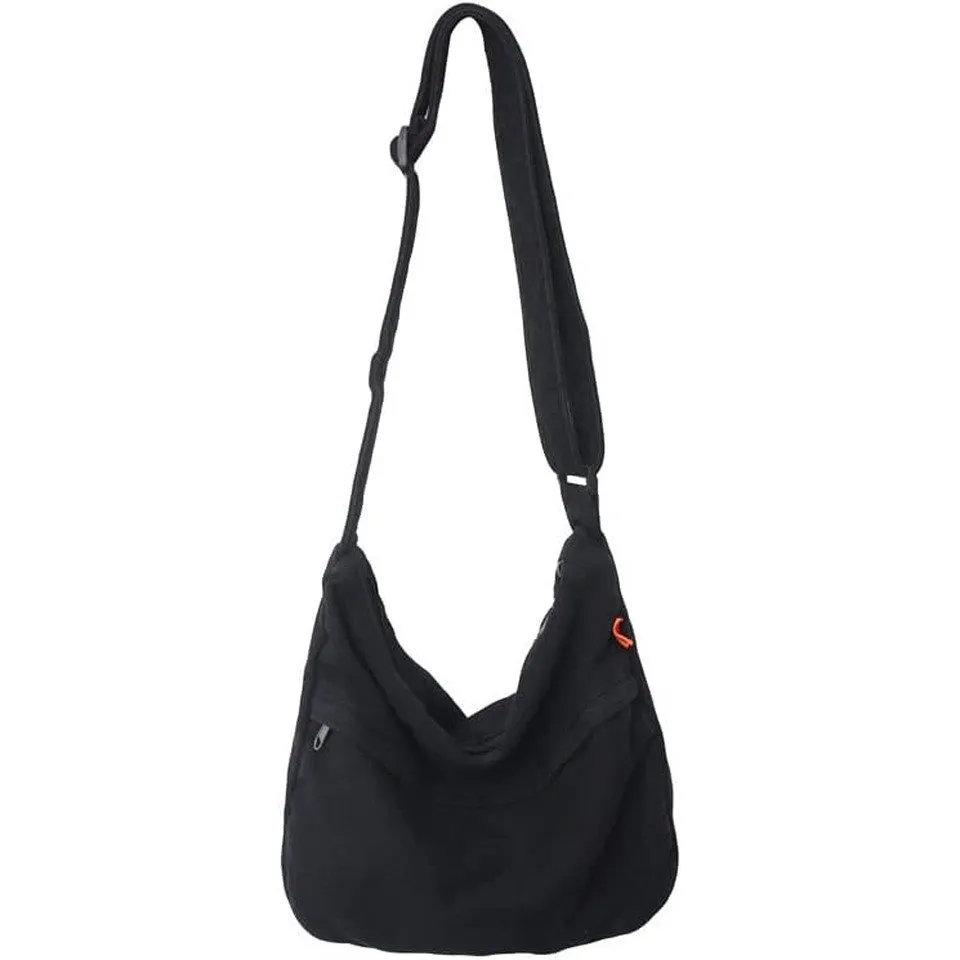 Coonoor Schultertasche Canvas Umhängetasche, Freizeit Schultertasche, Modische Handtasche, Vintage Schultertasche