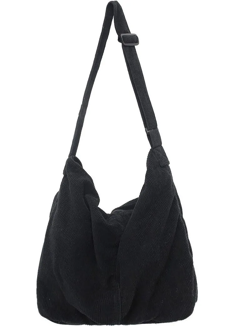 Coonoor Schultertasche Cord Umhängetasche Casual Crossbody Mode Retro große Tasche (1-tlg)