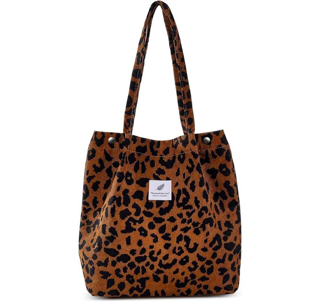 Coonoor Schultertasche Damen Grosse Kapazität Canvas Tasche Tote Handtasche