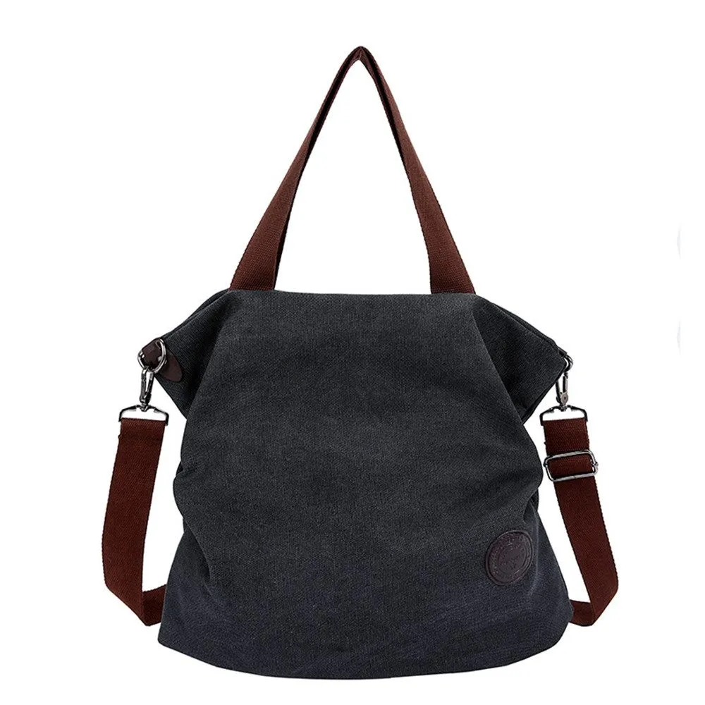 Coonoor Schultertasche Handtasche Damen,Canvas Umhängetasche,Hobo Crossover Bag