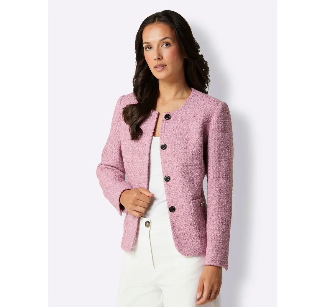 CREATION L Blusenblazer Bouclé-Blazer