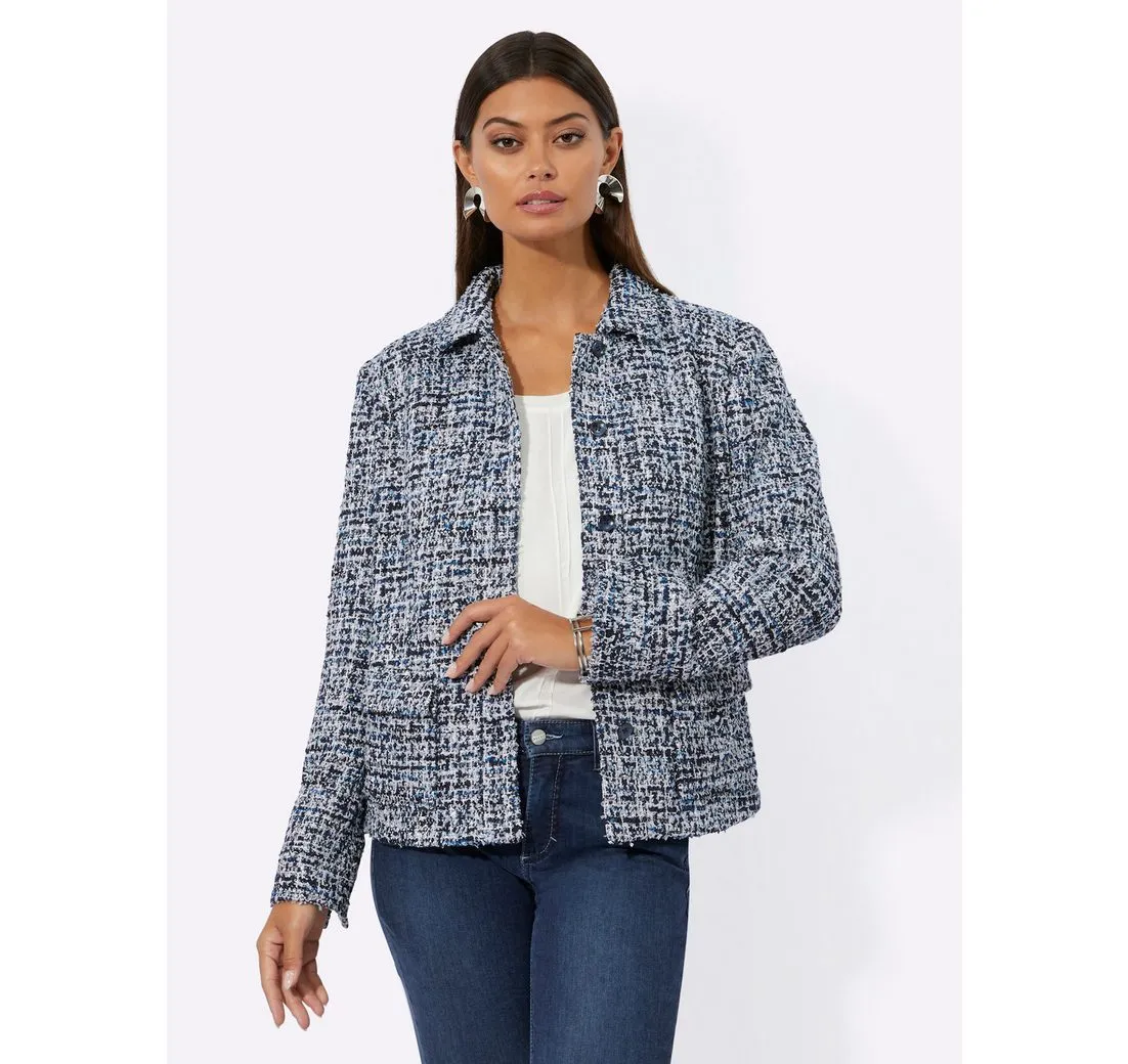 CREATION L Blusenblazer Bouclé-Blazer