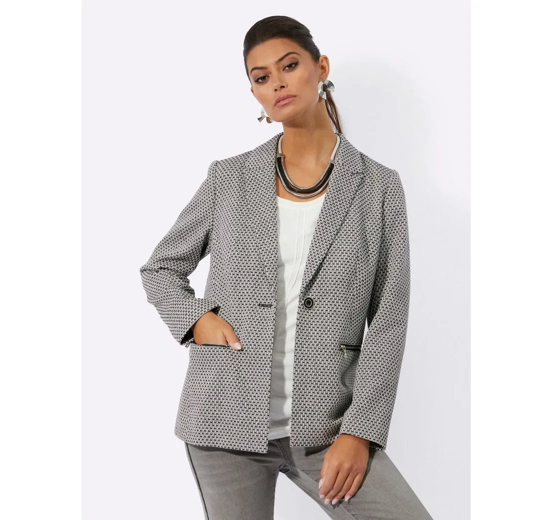 CREATION L Blusenblazer Jacquardblazer