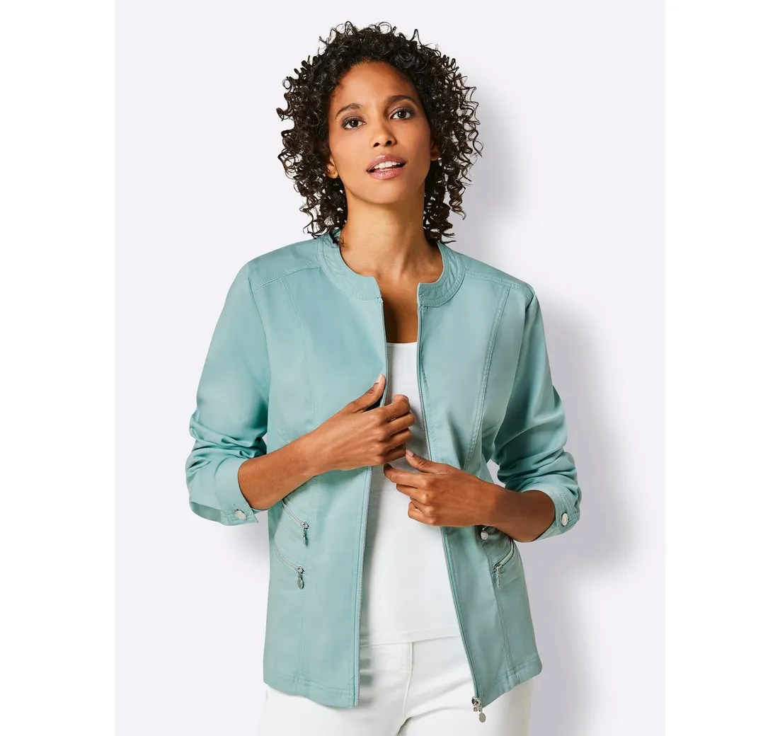 CREATION L Blusenblazer Jeansjacke