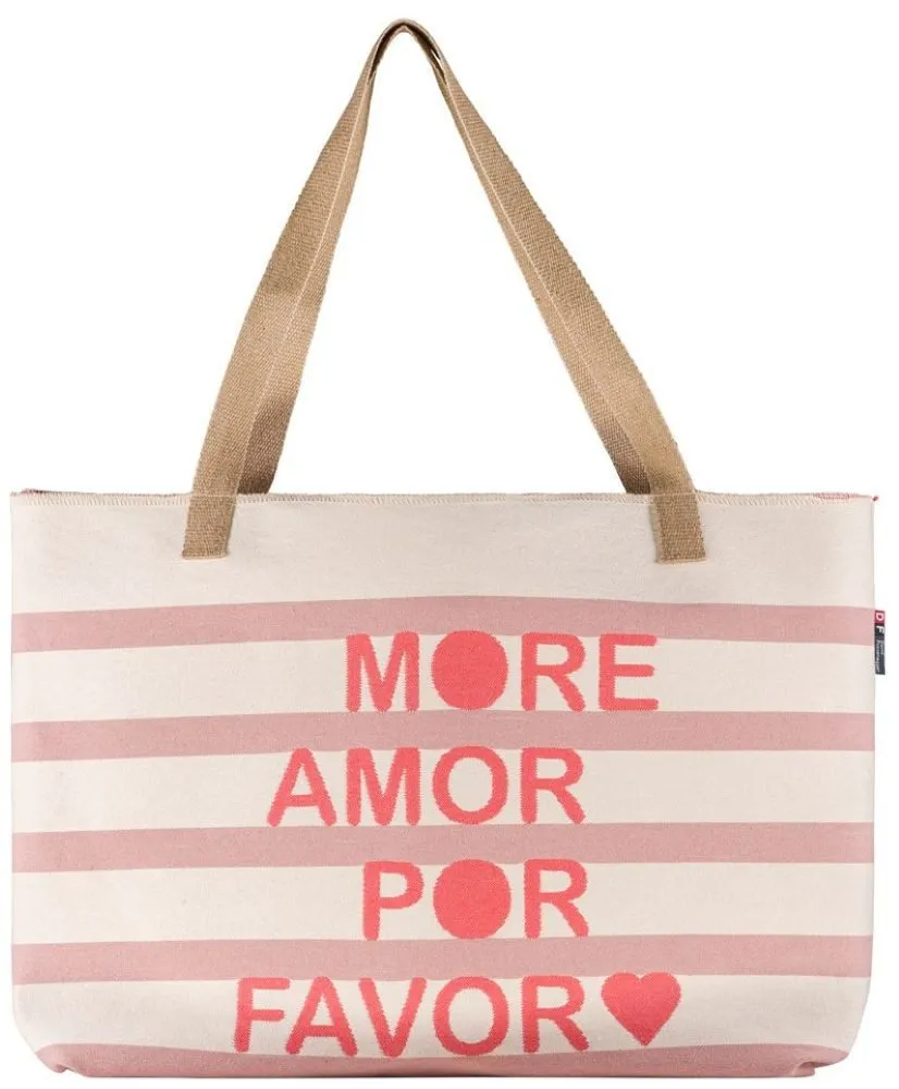 DAVID FUSSENEGGER Freizeittasche Tasche Goliath 'More Amor' 65 x 40 cm Altrosa