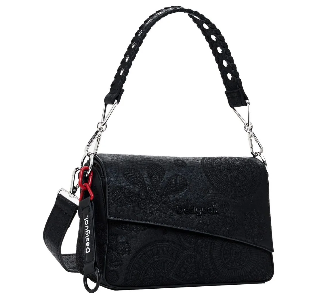 Desigual Umhängetasche Dejavu Phuket - Schultertasche Mini 23 cm (black)