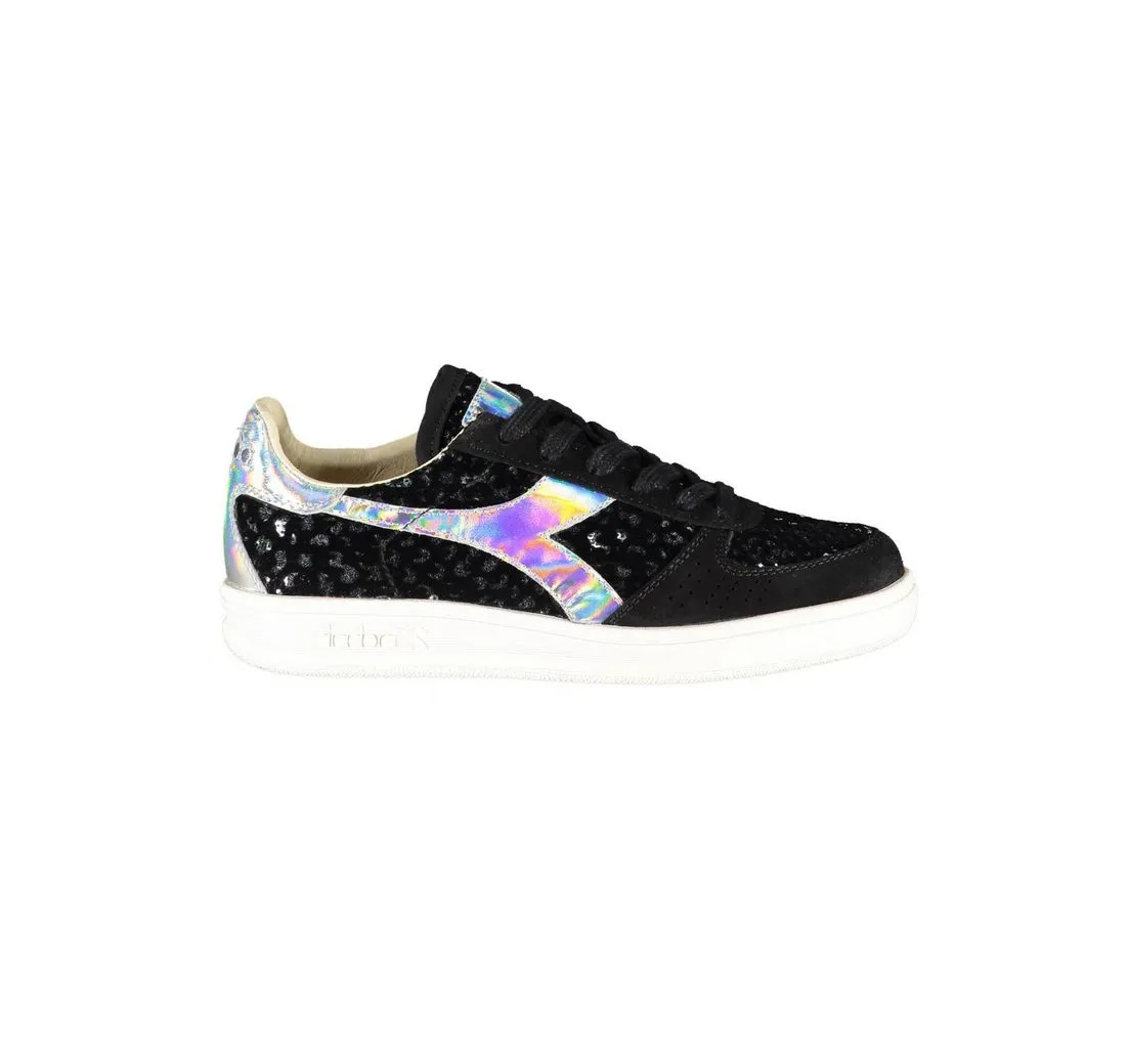 DIADORA Sneaker Stylische Damen Sportschuhe in Schwarz mit