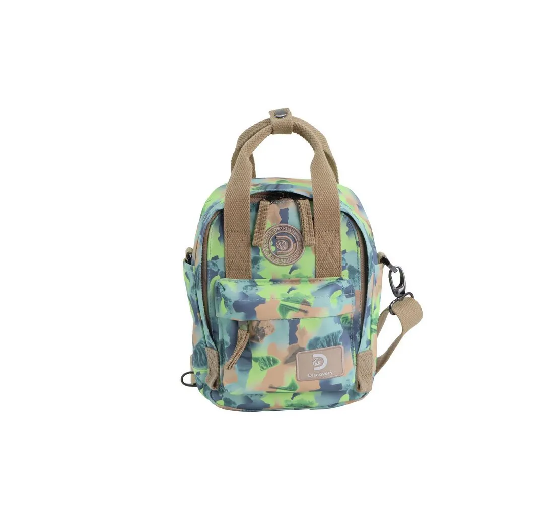 Discovery Schultertasche Cave, aus recyceltem PET-Polyestermaterial