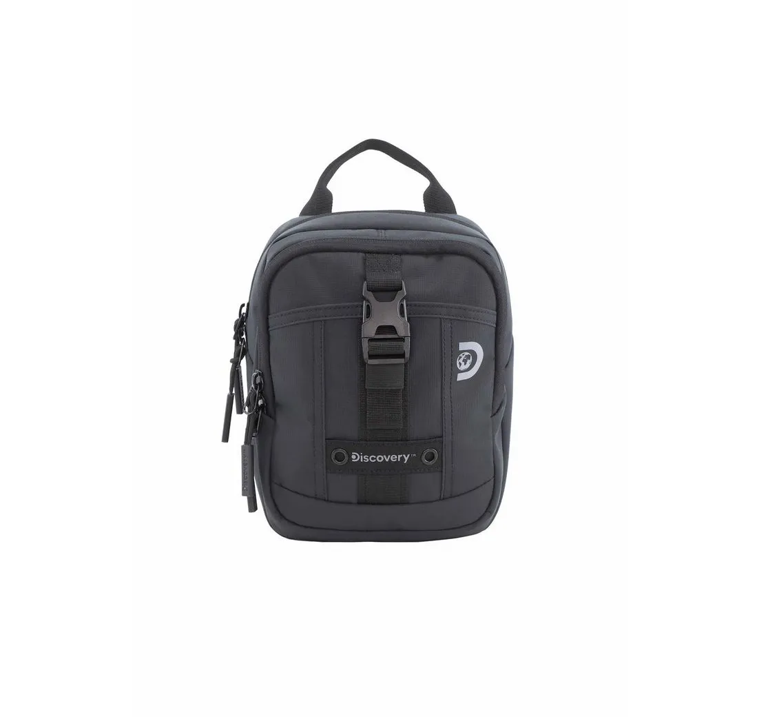 Discovery Schultertasche Shield, Hergestellt aus robustem rPet Polyester-Material