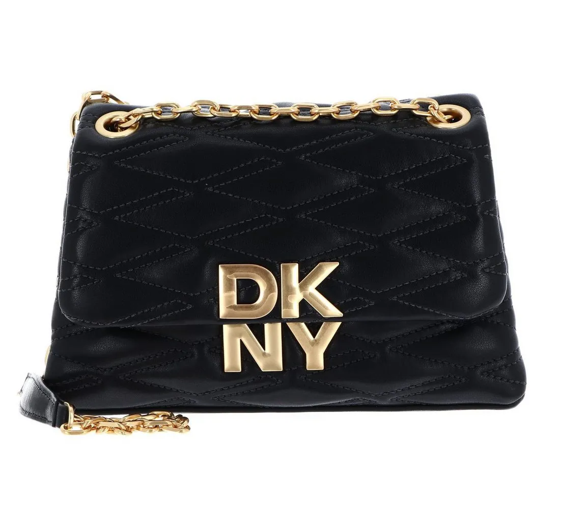DKNY Schultertasche Shoulder Bag, aus echtem Rindsleder
