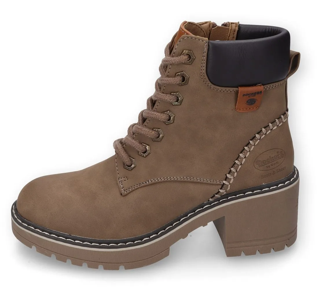 DOCKERS BY GERLI Schnürstiefelette Winterstiefel, Hiking Boots, Schnürstiefel mit Warmfutter