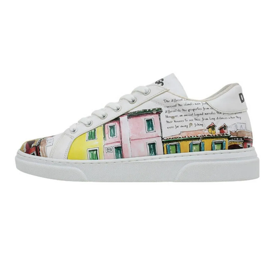 DOGO Ace Sneakers Burano Island Damen Sneaker / Female Sneaker Vegan