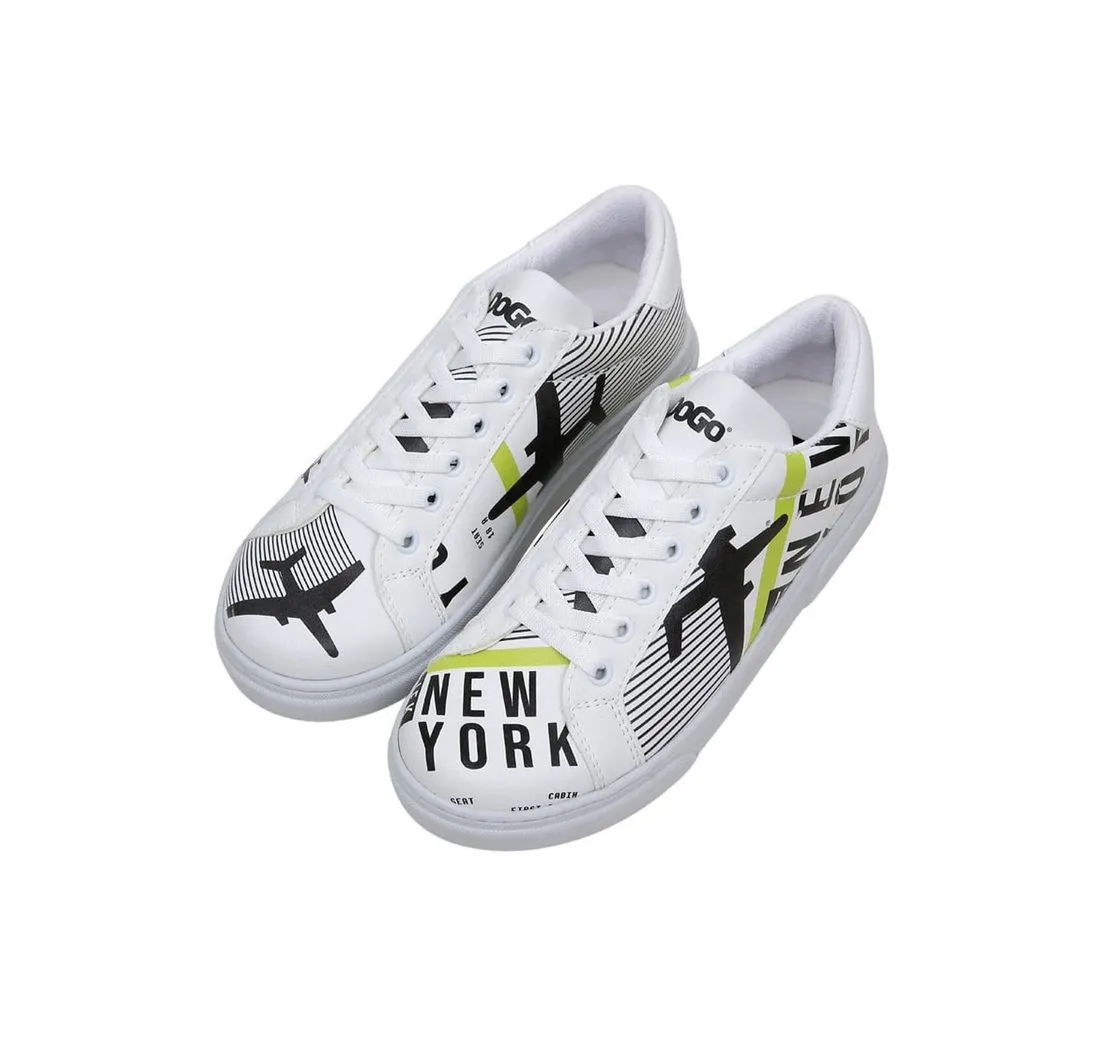 DOGO Ace Sneakers New York Ticket Damen Sneaker / Female Sneaker Vegan
