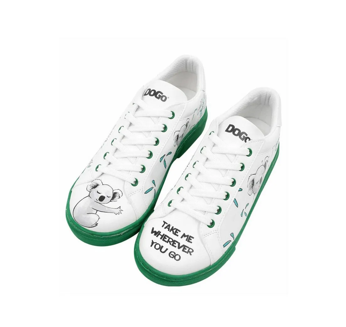 DOGO Ace Sneakers The Wise Owl Damen Sneaker / Female Sneaker Vegan