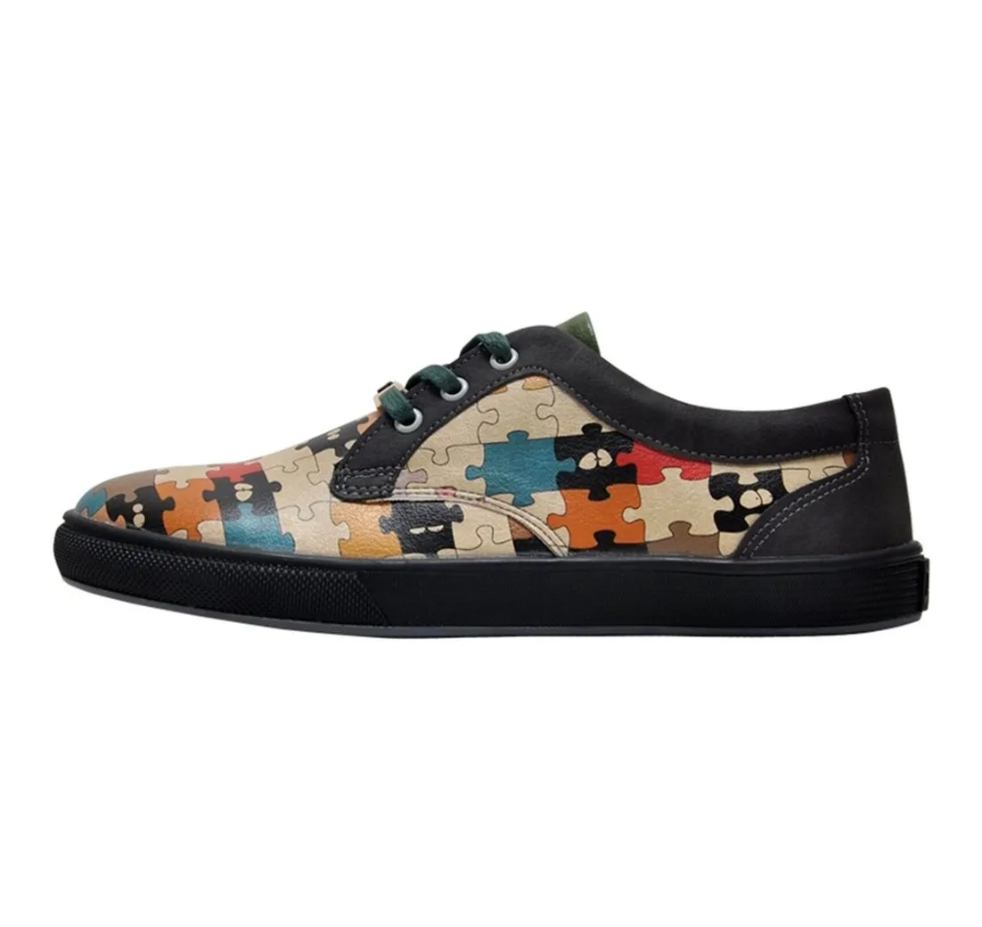 DOGO Cord In The Puzzle Damen Sneaker / Female Sneaker Vegan