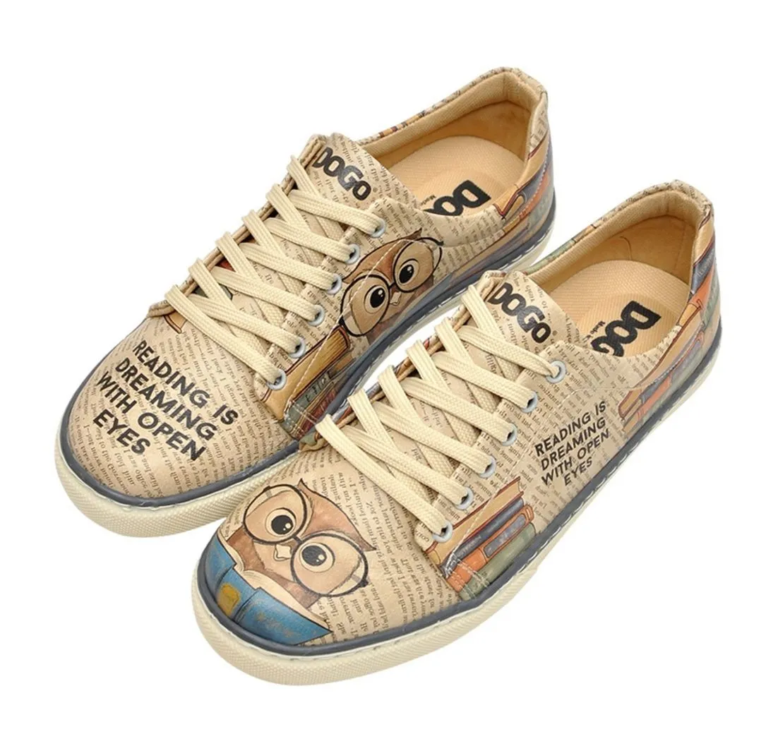 DOGO Sneaker The Wise Owl Damen Sneaker / Female Sneaker Vegan