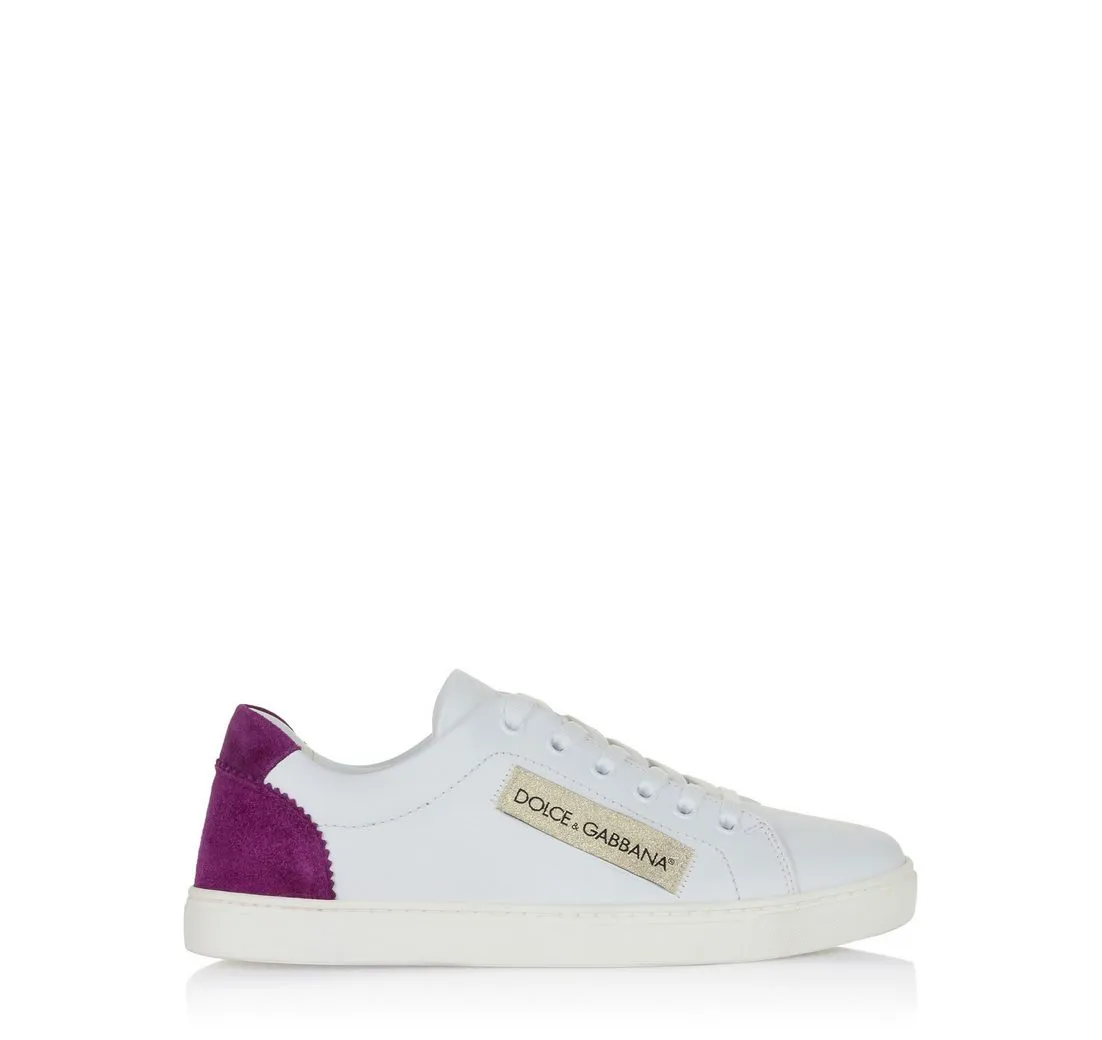 DOLCE & GABBANA Dolce & Gabbana Sneaker weiß-lila Sneaker