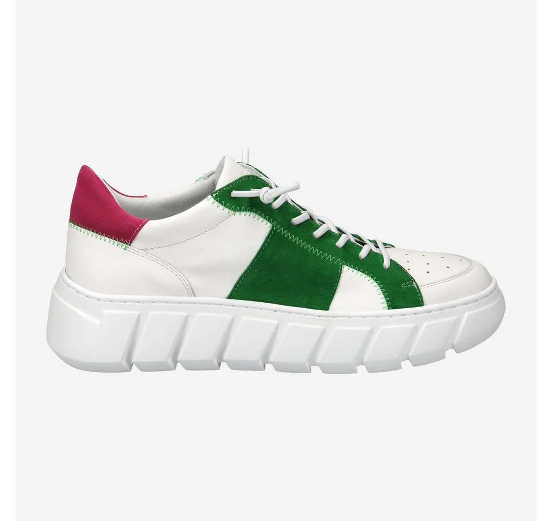 DONNA CAROLINA Donna Carolina ARIEL ROCK, Sneaker, Weiß,kombiniert, Damen Sneaker