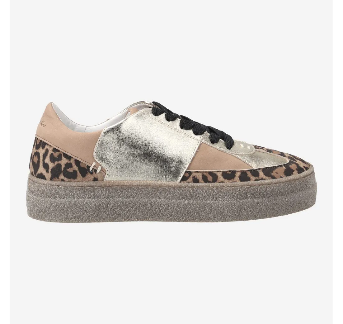 DONNA CAROLINA Donna Carolina MAYA BRIO 52.670.116, Sneaker, Braun kombiniert, Damen Sneaker
