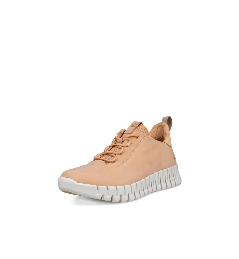 ECCO GRUUV W Slip-On Sneaker, Schlupfschuh, Freizeitschuh, Halbschuh mit elastischen Schnürsenkeln