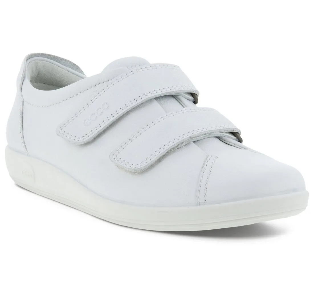 ECCO SOFT 2.0 Klettschuh Halbschuh, Freizeitschuh mit Klettverschlüssen