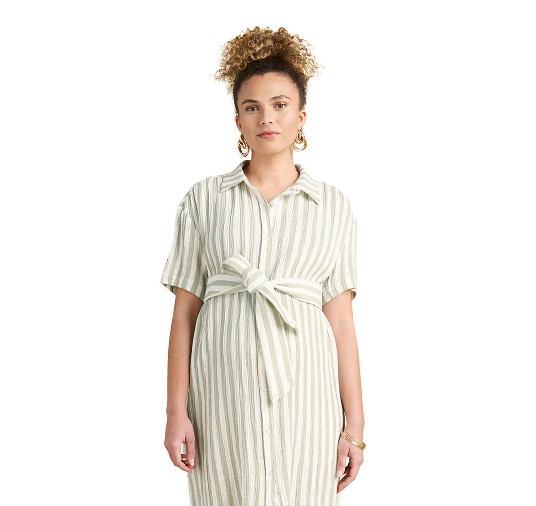 ENVIE DE FRAISE Minikleid Hemdblusenkleid für Schwangerschaft und Stillzeit