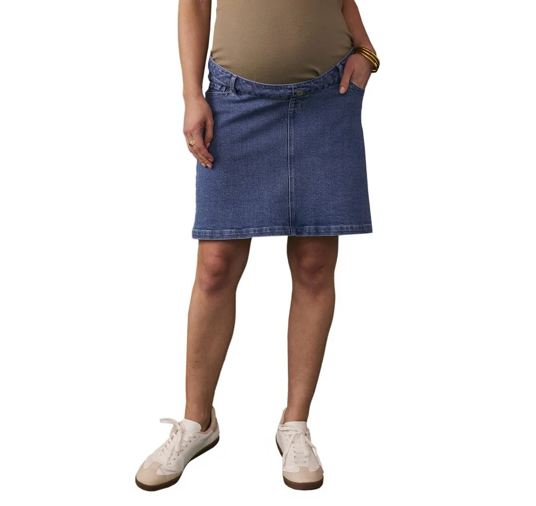 ENVIE DE FRAISE Umstandsrock Kurzer Jeansrock für die Schwangerschaft