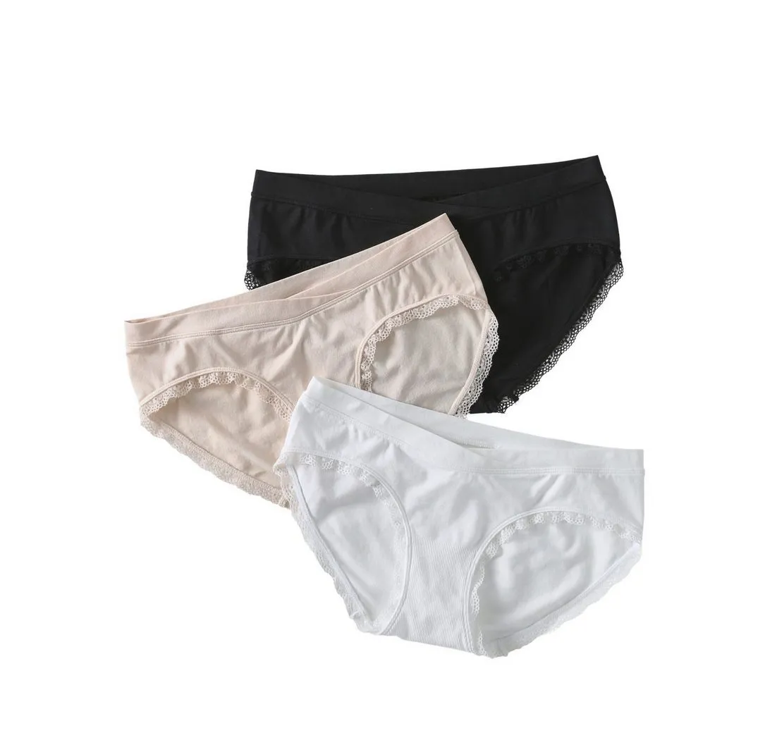 ENVIE DE FRAISE Umstandsslip 3er-Pack nahtlose Umstands-Shortys