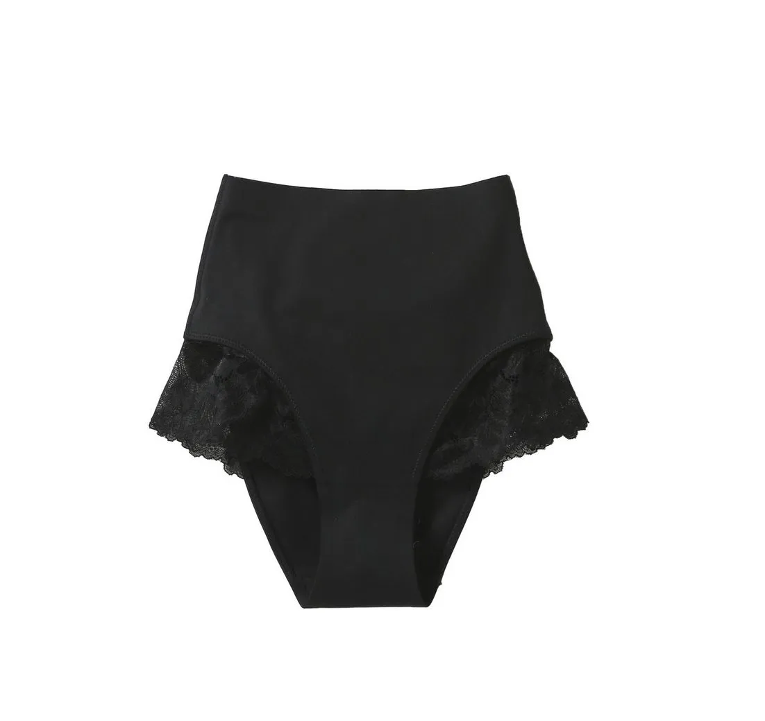 ENVIE DE FRAISE Umstandsslip Rückbildungs-Slip aus Mikrofaser mit Spitze