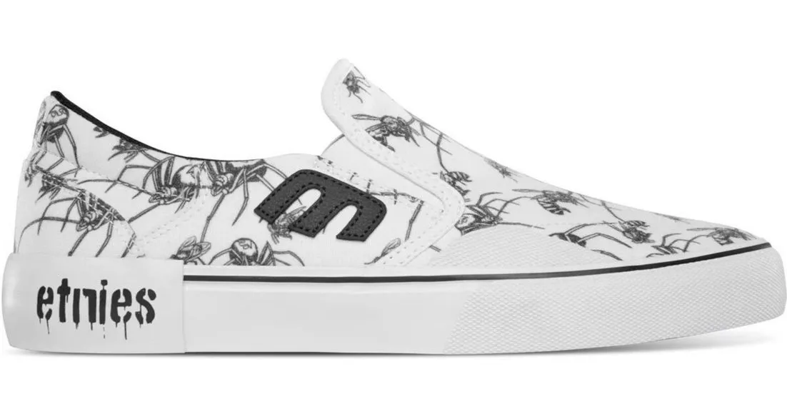 ETNIES Marana Slip X Bones 4107000581-110 Skaterschuhe Slip-On Sneaker Marana Slip X Bones4107000581-110
