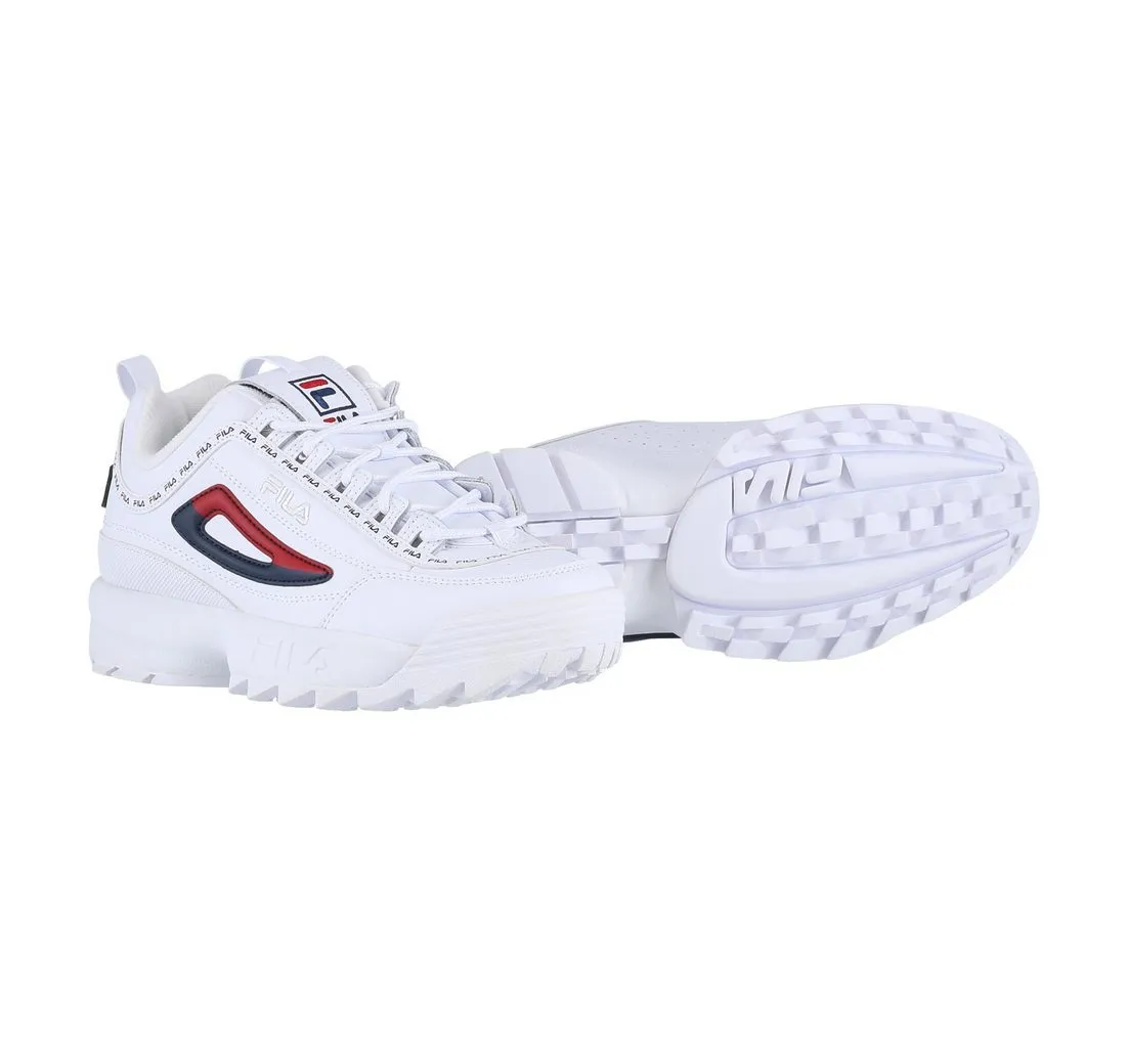 FILA Disruptor II Premium Repeat weiss Damen Sneaker