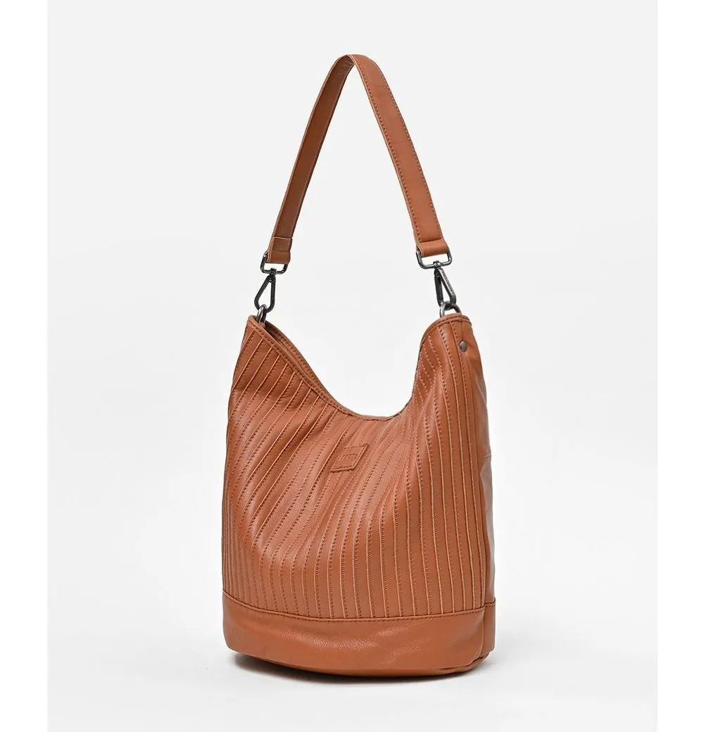FREDsBRUDER Beuteltasche FredsBruder: Beuteltasche Vertical Hobo, echtes Leder