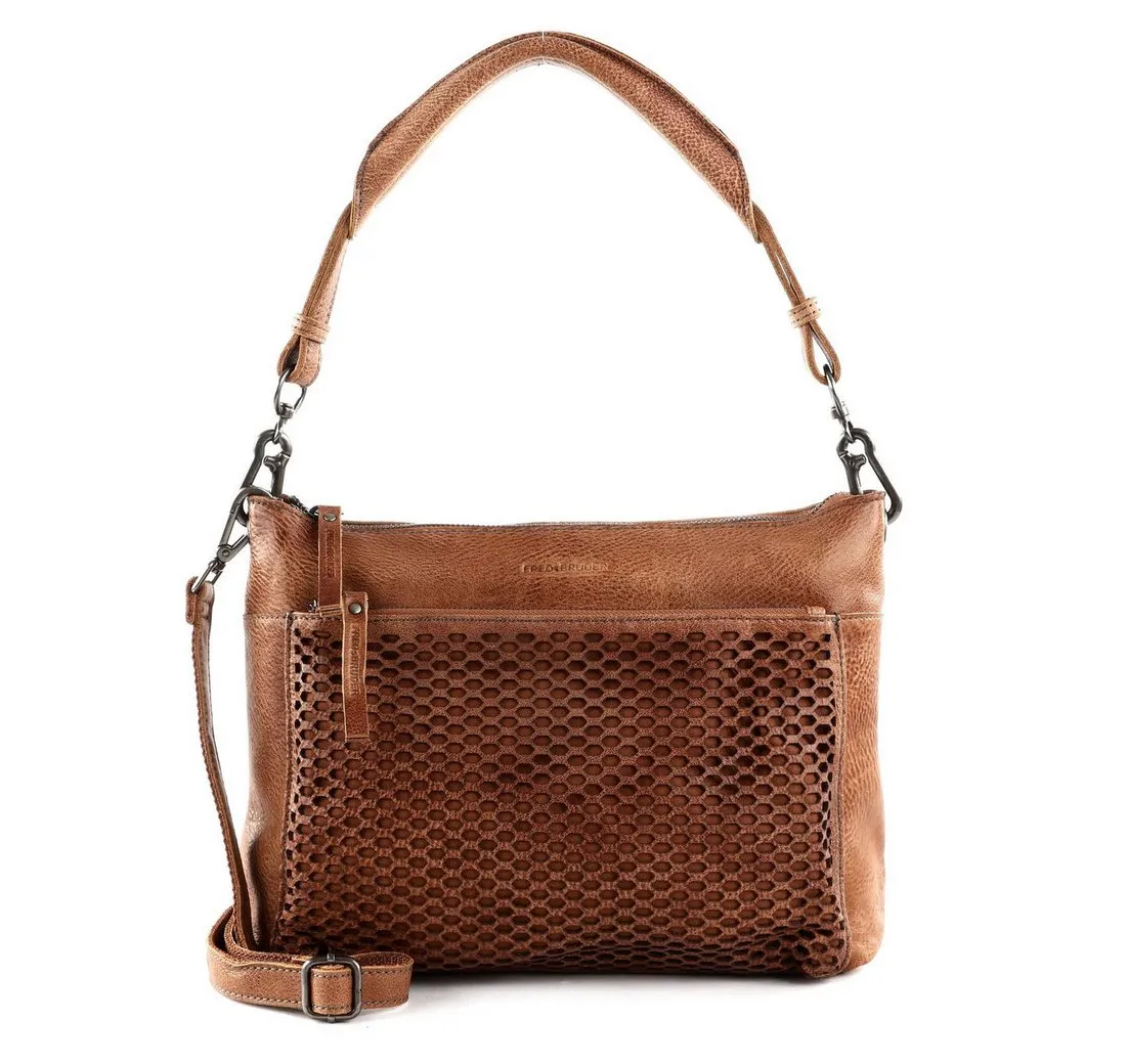 FREDsBRUDER Schultertasche Midi Shoulderbag, aus echtem Leder
